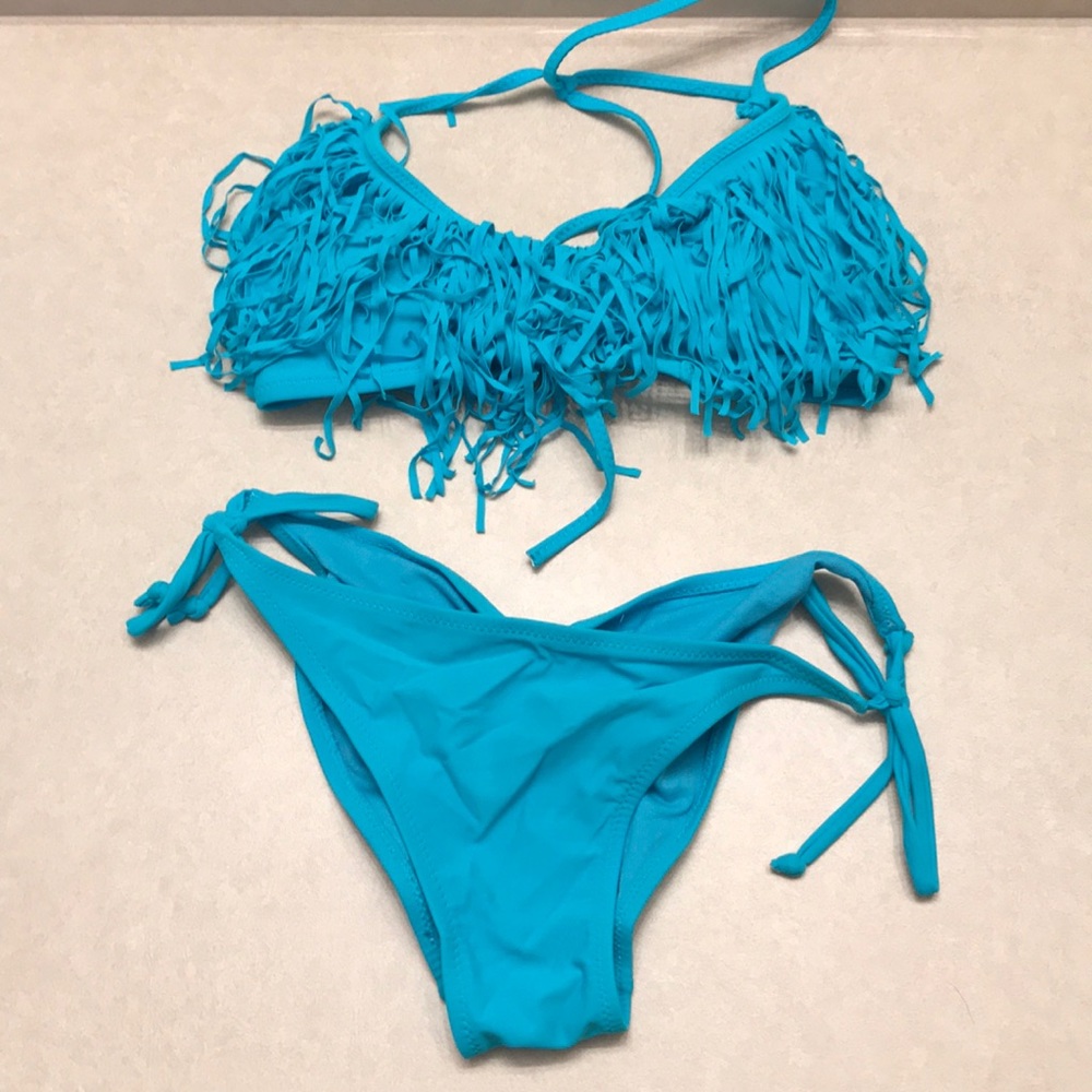 Two piece bathing suit